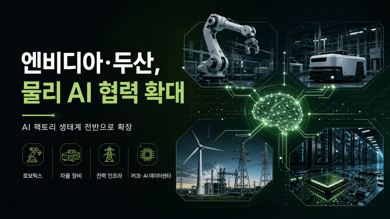 NVIDIA and Doosan Group Collaborate to Advance Physical AI and AI Factory Infrastructure
