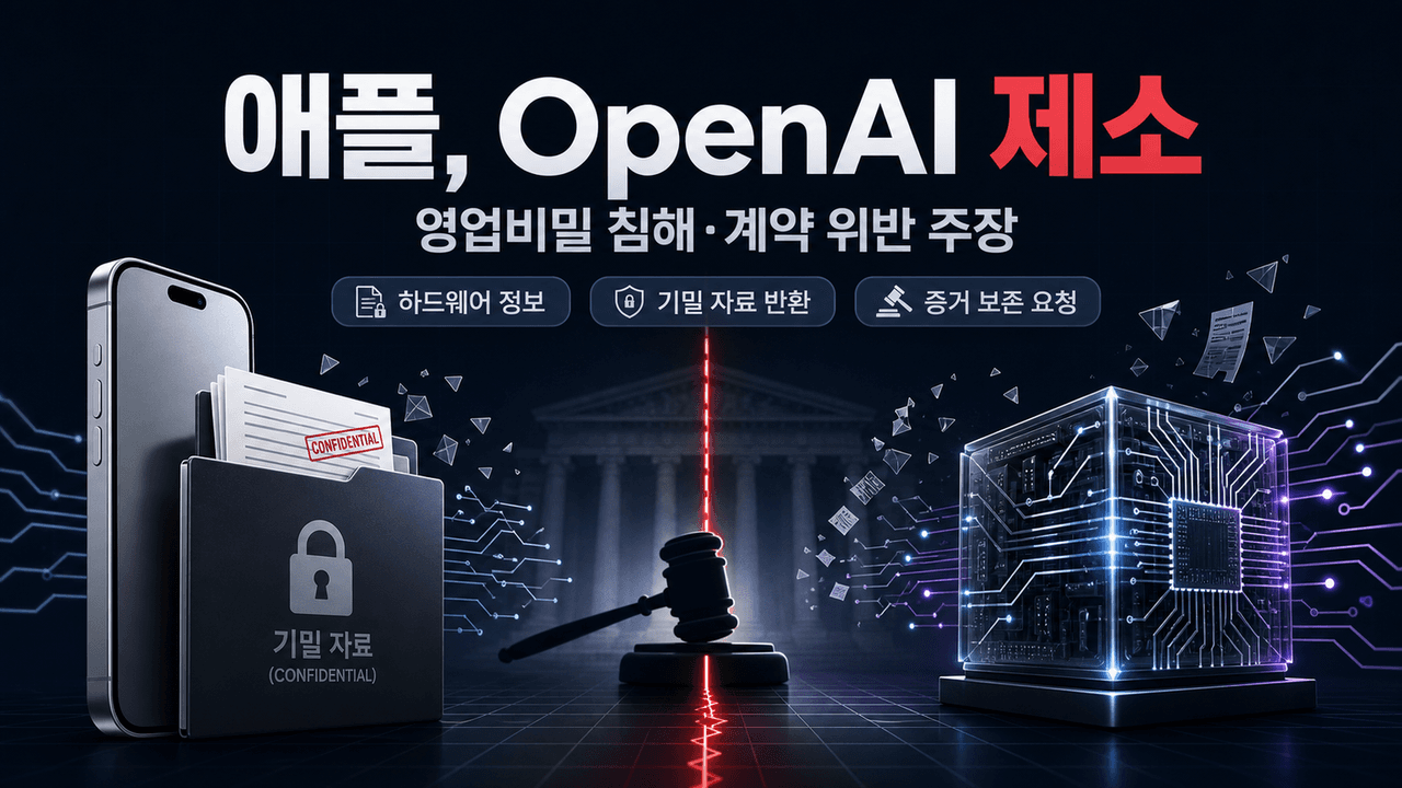 Apple sues OpenAI over alleged trade secret theft