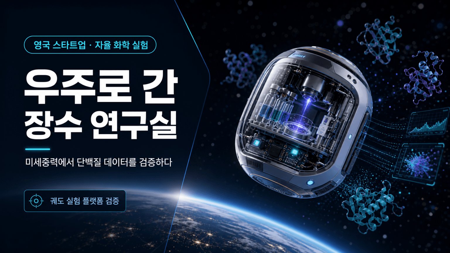 British Space Startup Launches Longevity Lab Into Orbit