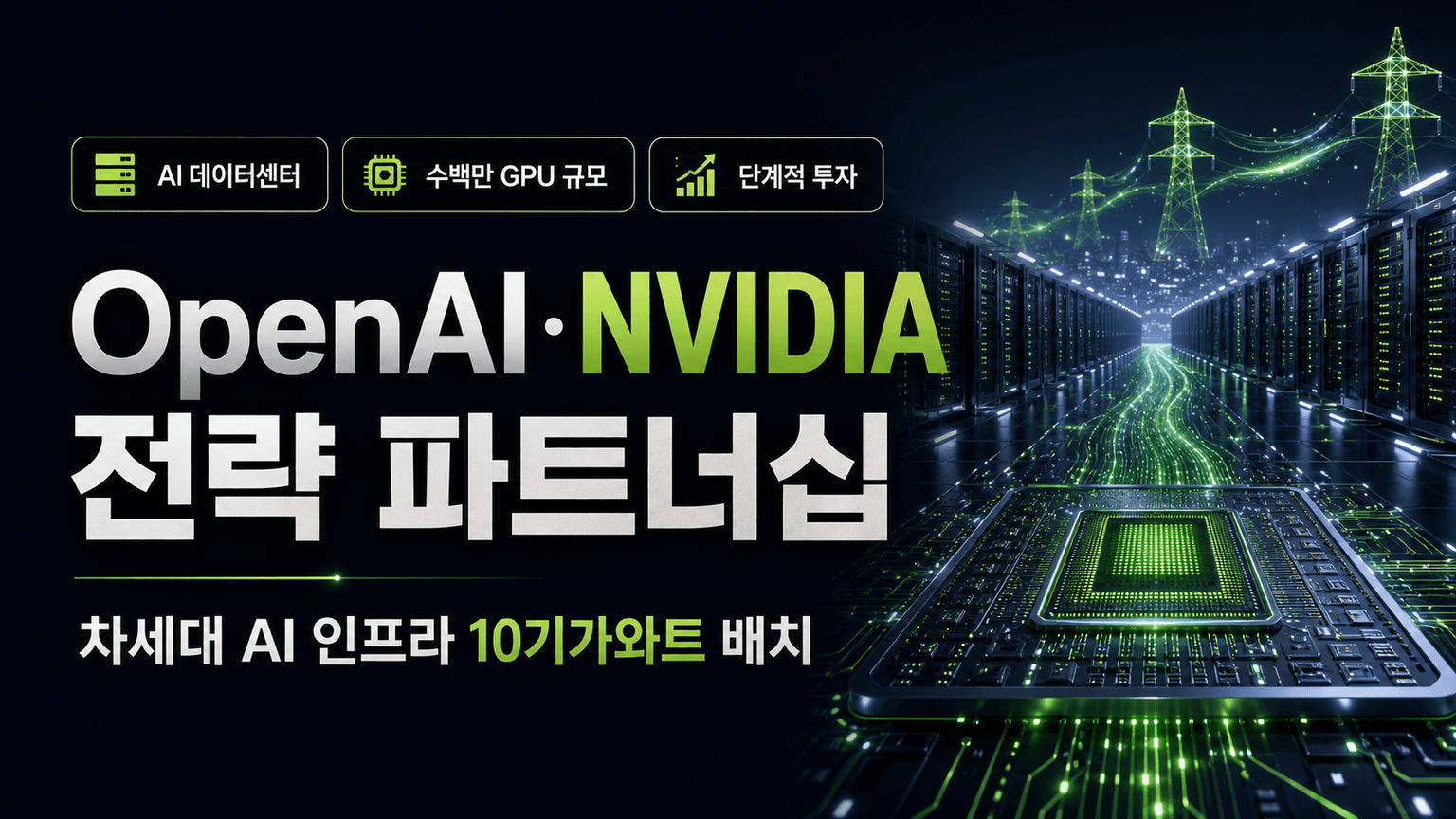 OpenAI and NVIDIA announce strategic partnership to deploy 10 gigawatts of NVIDIA systems