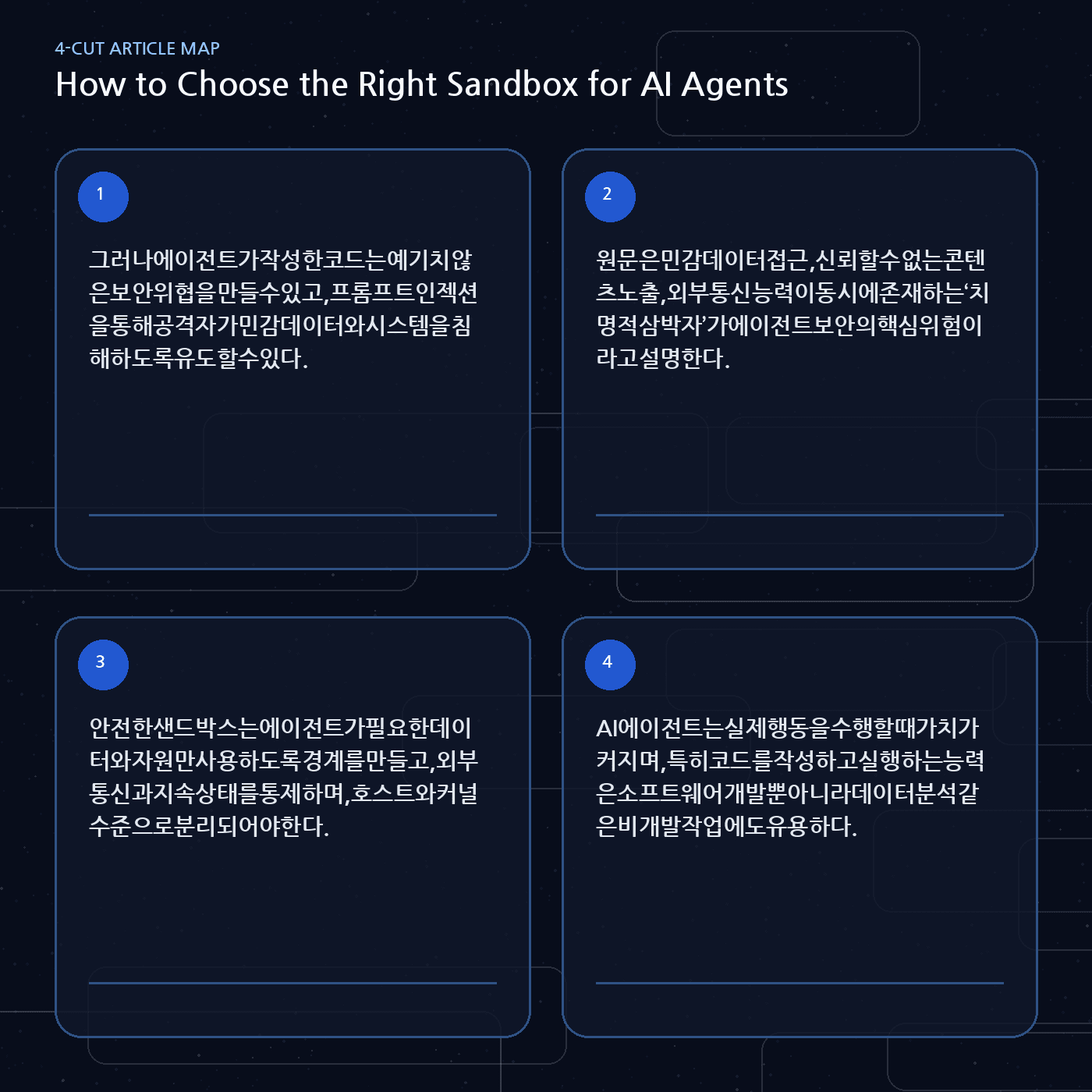 How to Choose the Right Sandbox for AI Agents