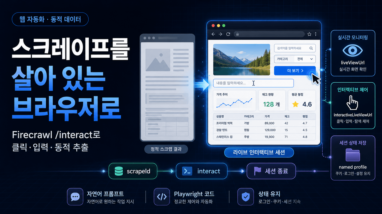 Introducing /interact — Scrape and interact with a web page