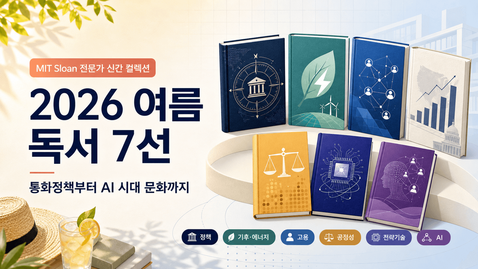 MIT Sloan’s 2026 summer book collection