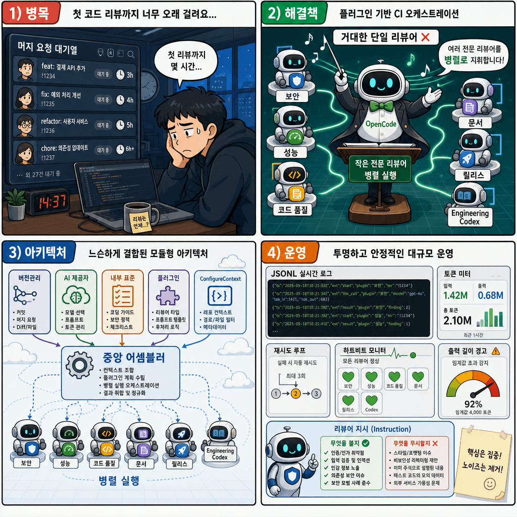 Orchestrating AI Code Review at scale