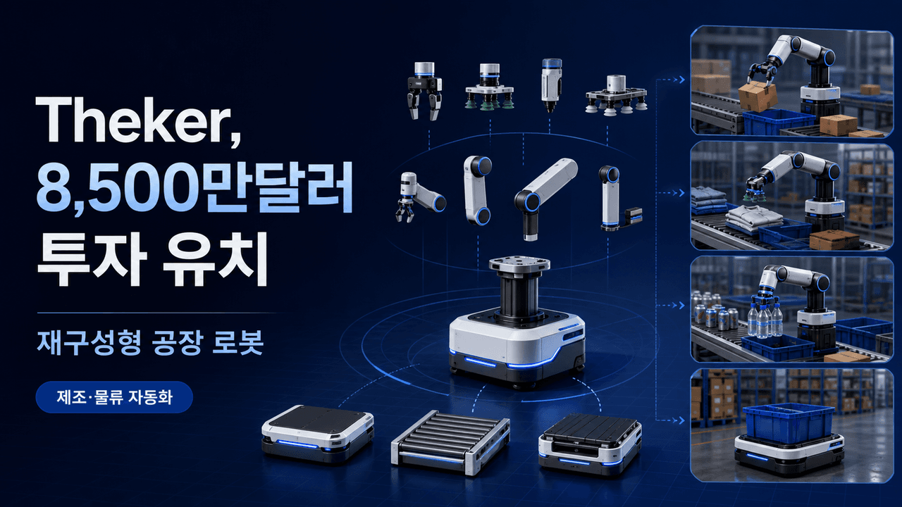 Theker just raised $85M to build the factory robot that doesn't specialize in anything