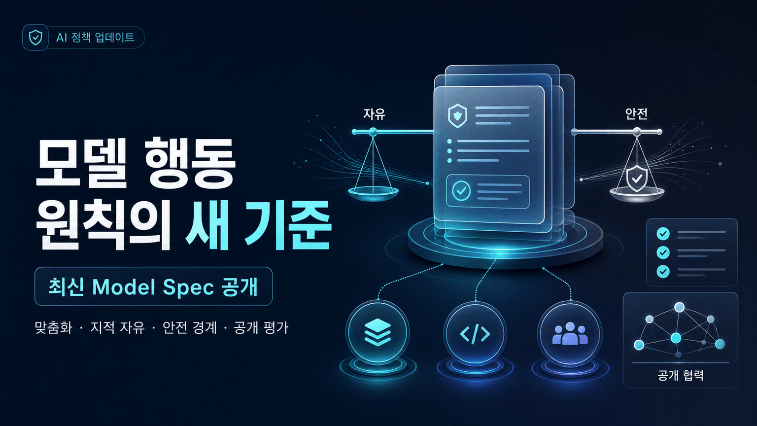 Sharing the latest Model Spec
