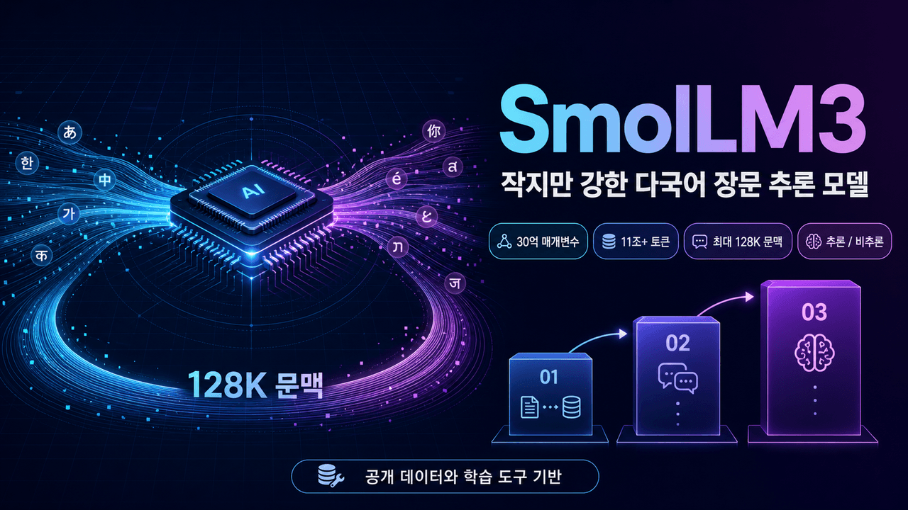 SmolLM3: smol, multilingual, long-context reasoner