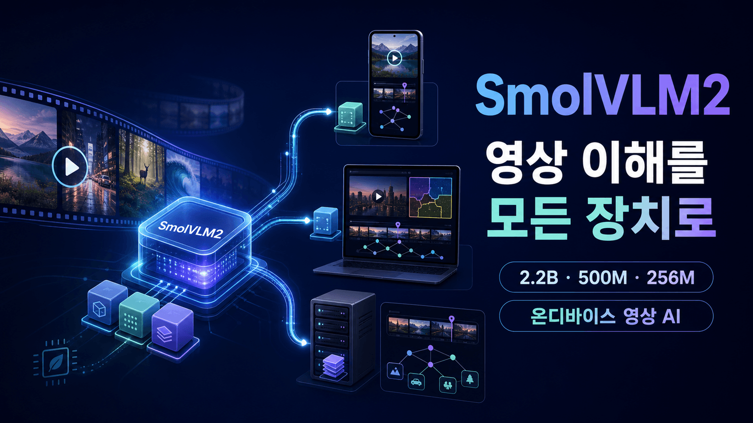 SmolVLM2: Bringing Video Understanding to Every Device