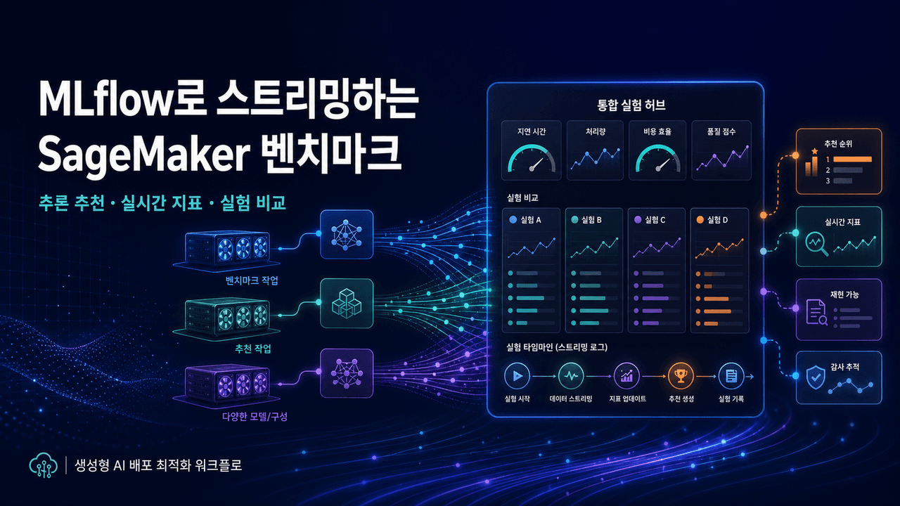 Streaming benchmark and recommendation results to MLflow with Amazon SageMaker AI
