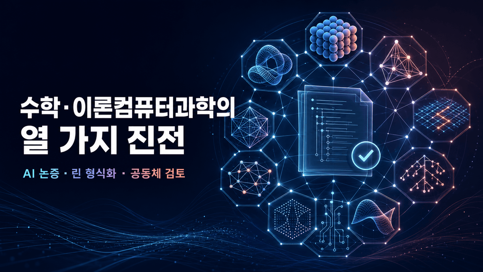 Ten advances in mathematics and theoretical computer science
