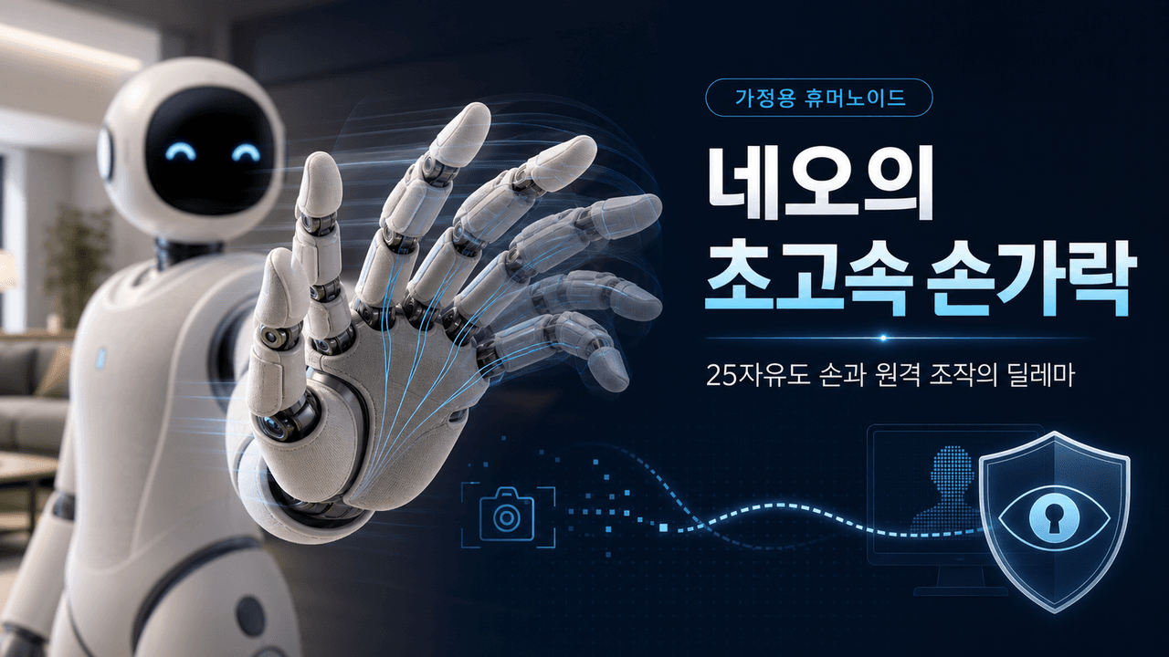The 1X Neo Robot Has Freaky Fast Fingers