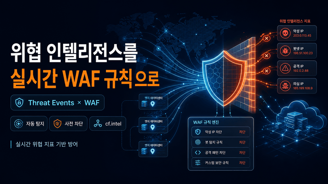 Turning Cloudflare’s threat indicators into real-time WAF rules