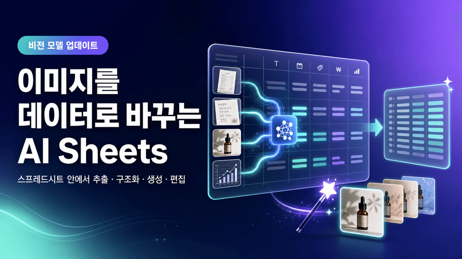 Unlock the power of images with AI Sheets