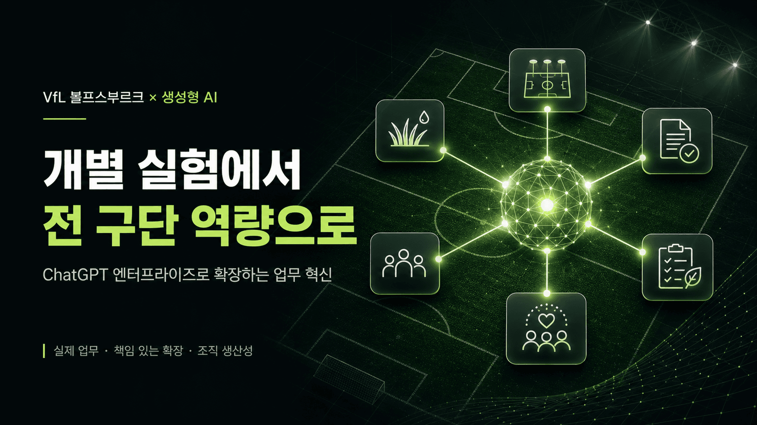 VfL Wolfsburg turns ChatGPT into a club-wide capability