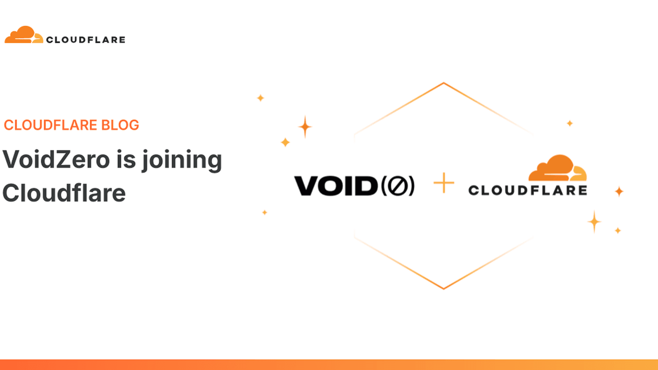 VoidZero is joining Cloudflare