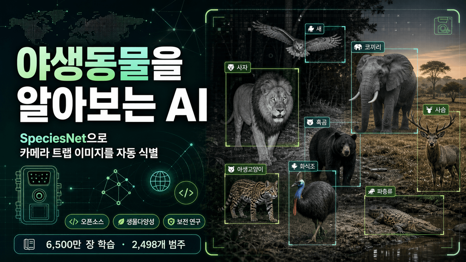 Where wild things roam: Identifying wildlife with SpeciesNet