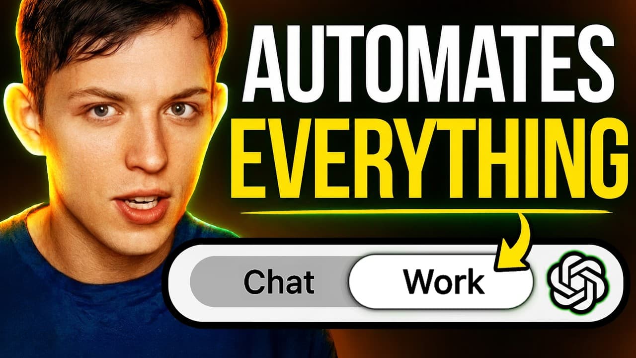 14 Insane Things NEW ChatGPT Work Can Do (Automate Anything)