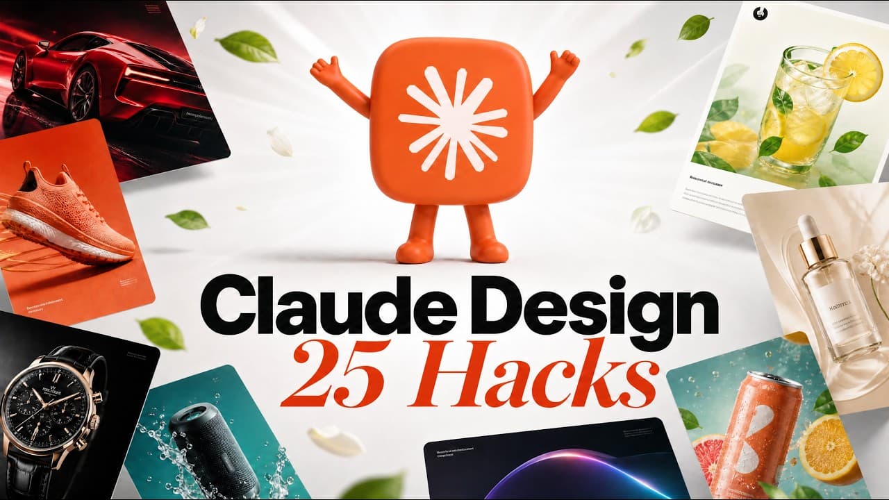 25 Tricks to Level Up Claude Design in 13 Mins