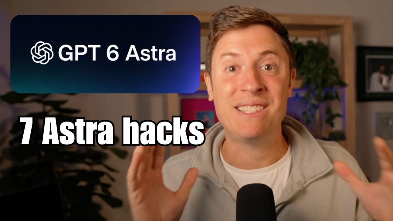 7 tips that turn ChatGPT 6 Astra into AGI