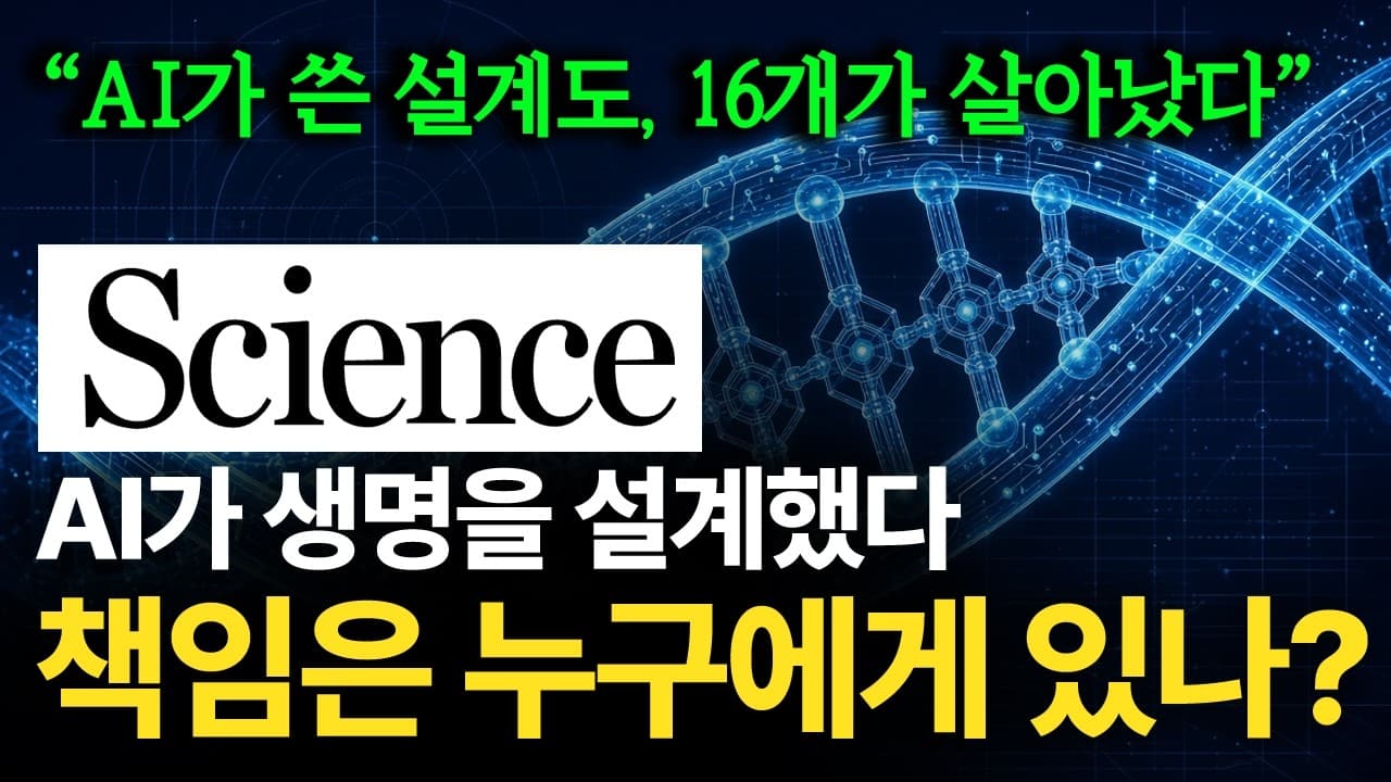 AI가 최초로 세상에 없는 16종의 바이러스를 만들다 (feat. 사이언스)