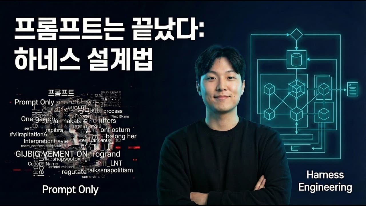 프롬프트 엔지니어링은 끝났습니다: 이제 ''''하네스''''의 시대입니다
