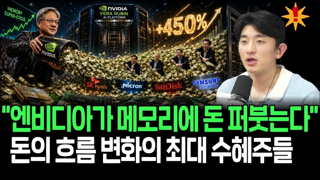 엔비디아의 깜짝 발표, 메모리 반도체 구조적 성장의 신호일까