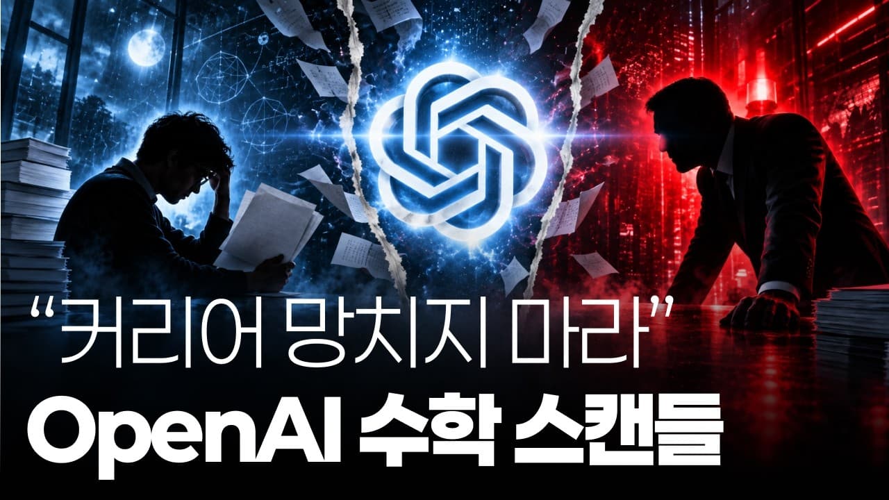 AI 수학 대발견 뒤에 숨겨진 협박과 배신