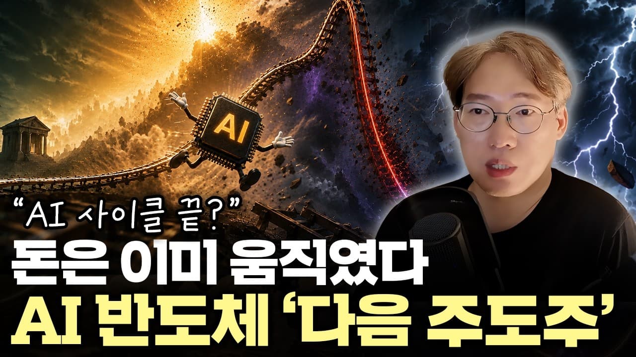 끝난 게 아닙니다, 주인공이 바뀔 뿐" AI 반도체 자금은 ''이 순서''로 흐릅니다