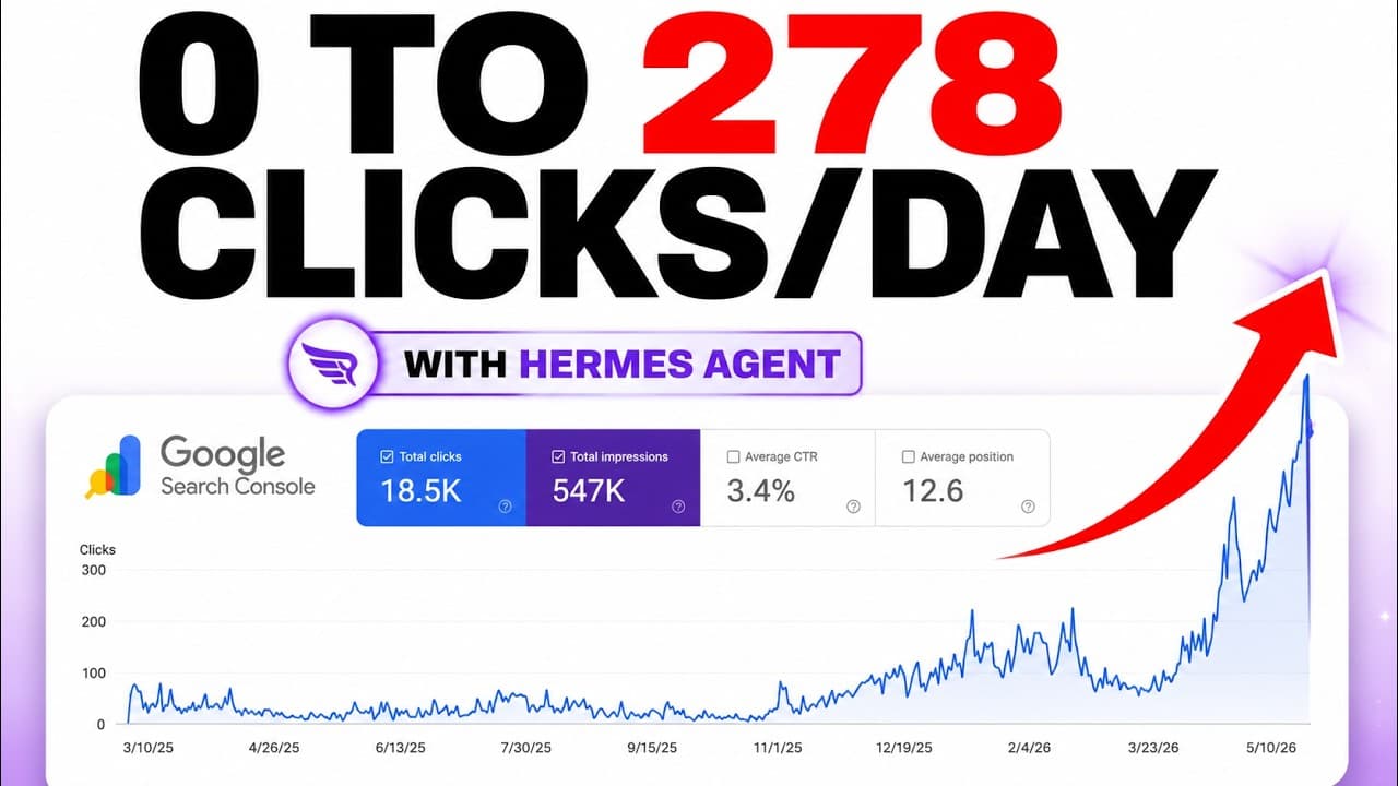 AI SEO Just Changed Forever (Hermes Agent)