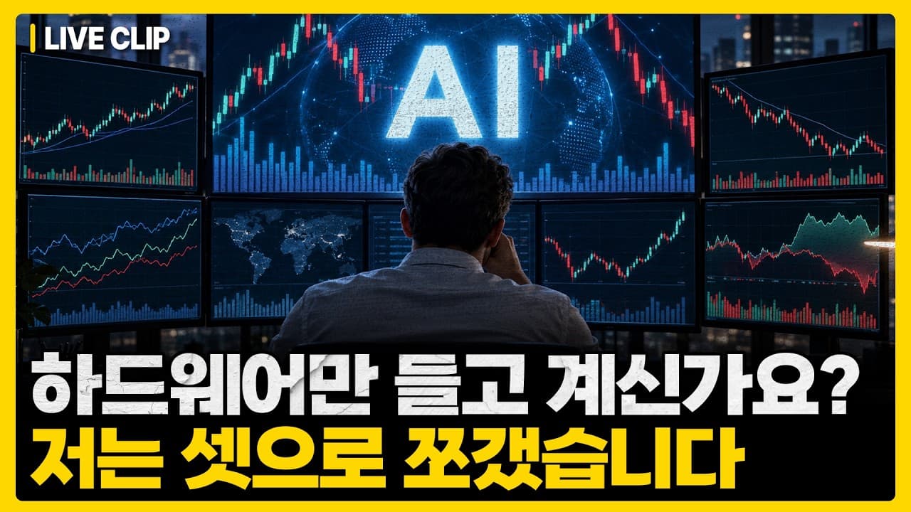 AI 종목 한 곳에 전부 몰아둔 계좌, 지금 그대로 두셔도 괜찮을까요? 올해 초와 달라진 지금 저희가 비중을 다시 짠 이유가 있습니다