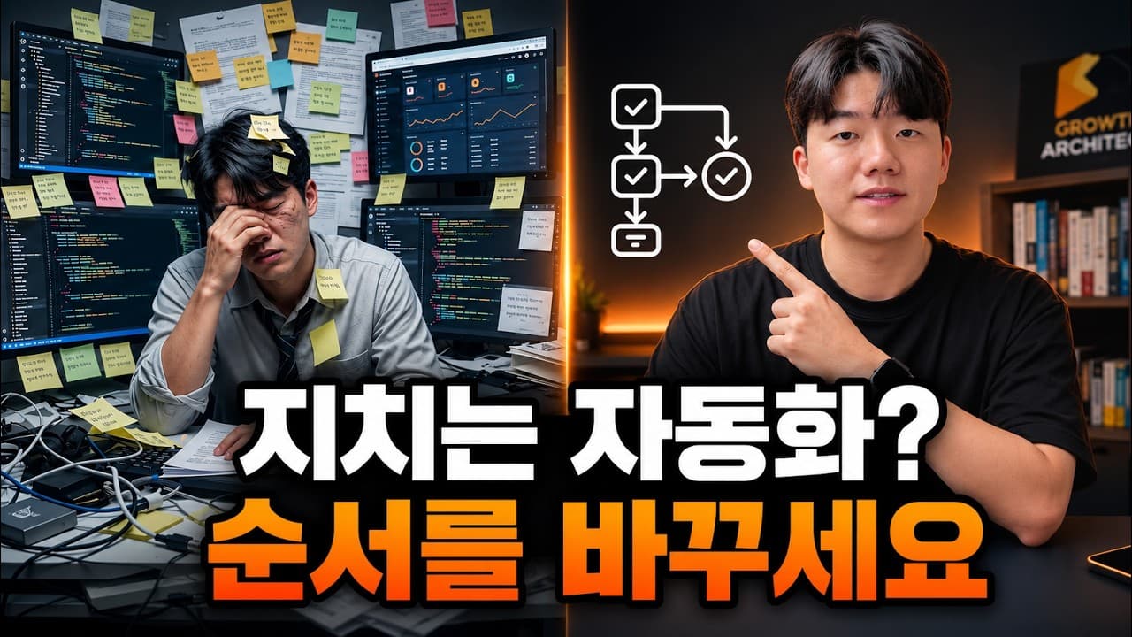 AI 기술 따라가다 지친 분들만 보세요: 진짜 자동화를 만드는 4가지 질문