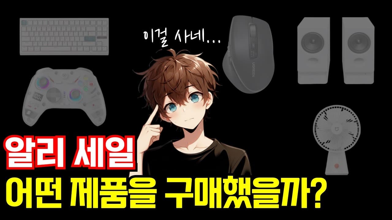 알리 세일 어떤 제품을 구매했을까? 쇼핑토크