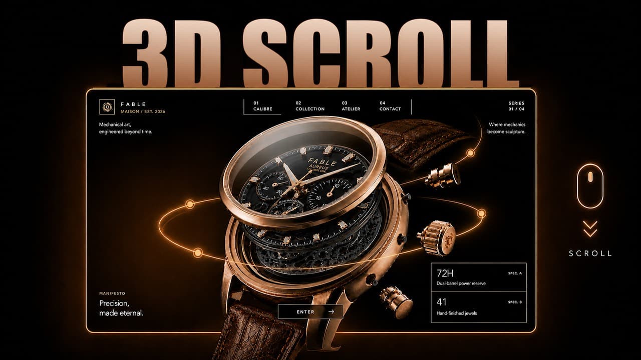 How to Build $10,000 3D Animated Websites With Claude Code + Seedance 2.5