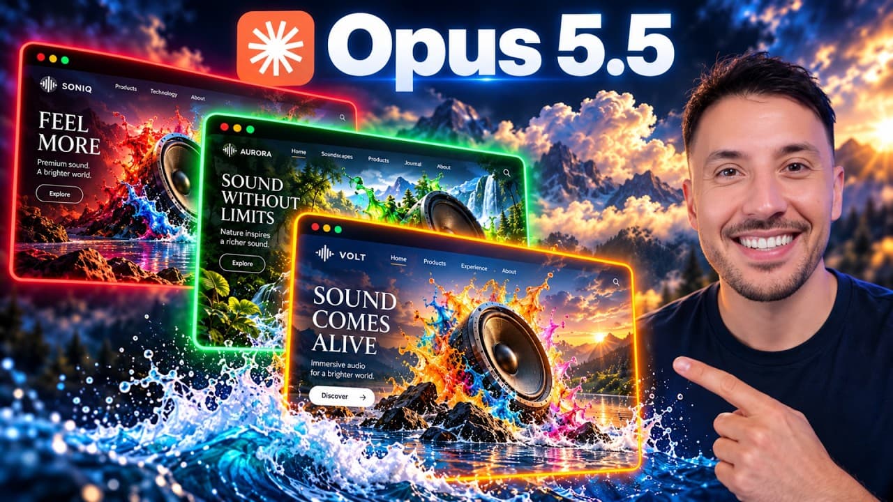 How to Build $10K Websites in Minutes with Claude Opus 5.5