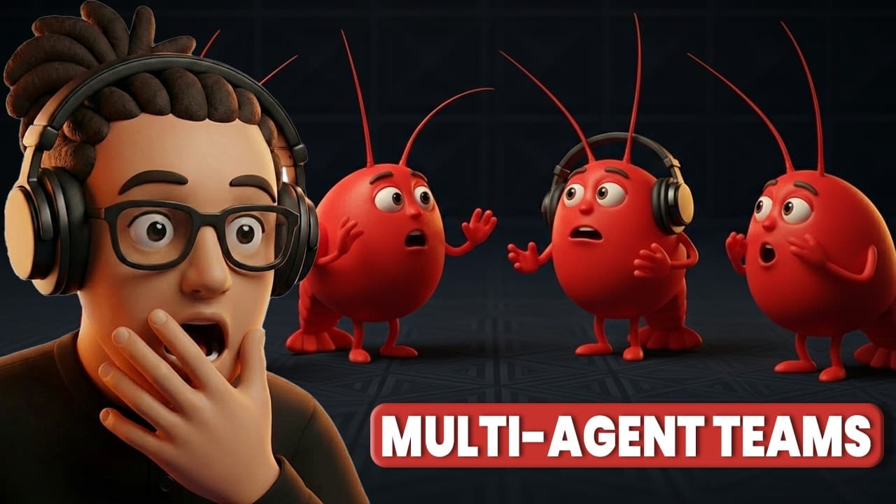 Build a Multi-Agent Team with Openclaw