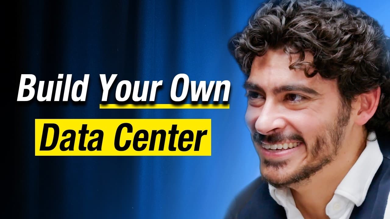 How to Build Your Own Data Center & Why Every Startup Should Do It