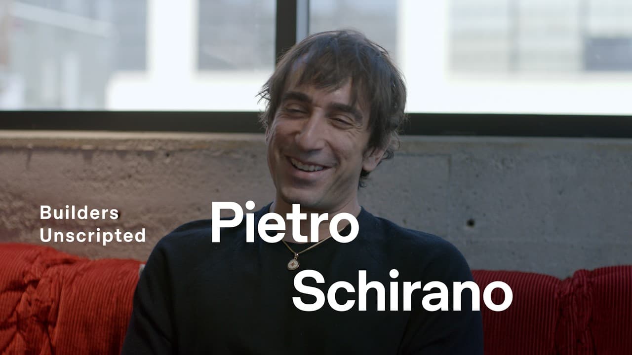 Builders Unscripted: Ep. 4 - Pietro Schirano