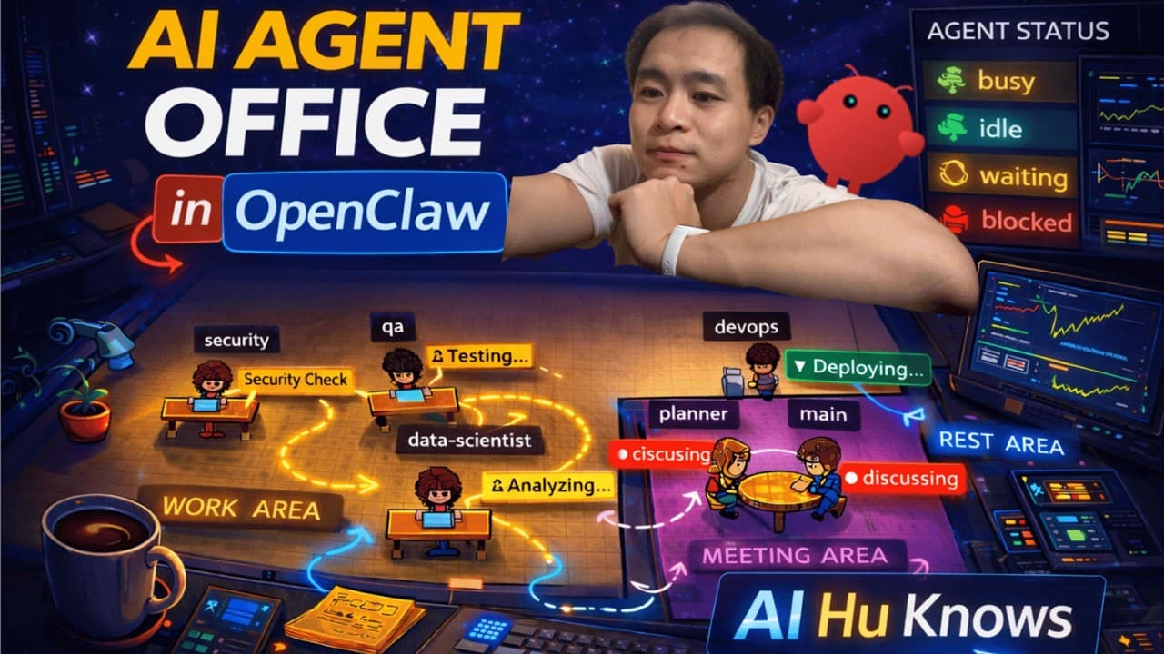 I Built a game like AI Agent Workspace Monitor in OpenClaw!