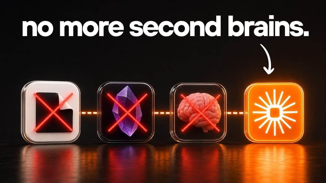 Cerebras Killed Notion, Obsidian, and Your "Second Brain