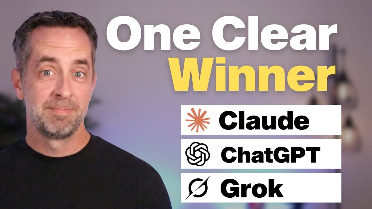 Which AI Writes Best? I Tested Claude, Grok, and ChatGPT