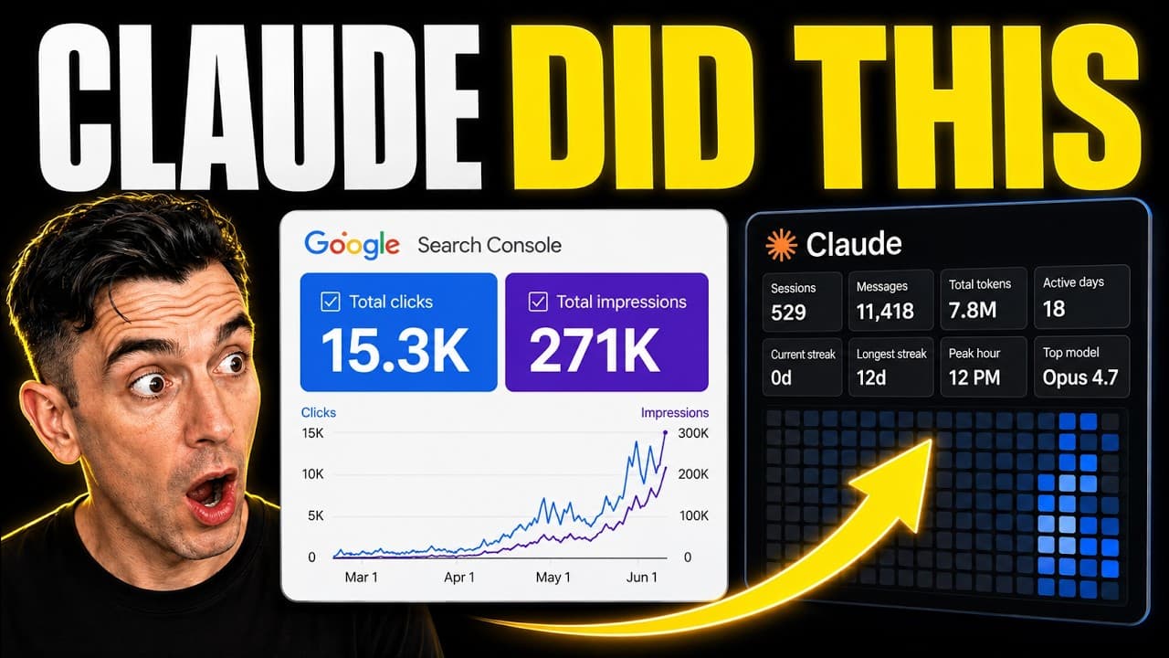 Claude AI SEO: How I Went from 0 to 277 Clicks a Day!