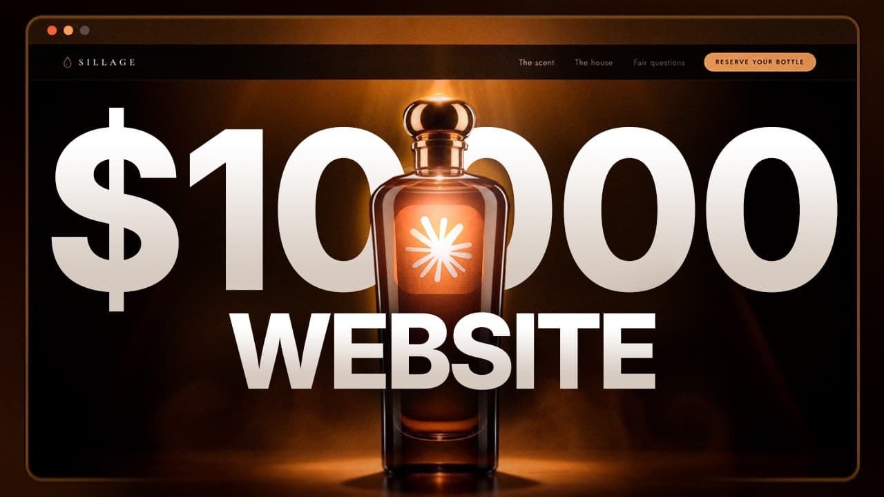 How to Build $10K Websites in Minutes (Claude AI)