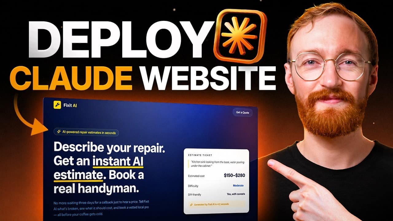 How to Deploy a Claude AI Website the Right Way - Step by Step