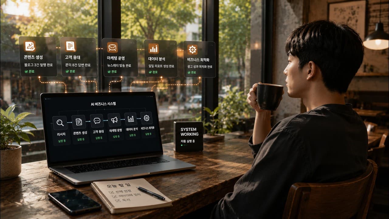 클로드 코드로 1인 AI 사업 시스템화하는 6단계