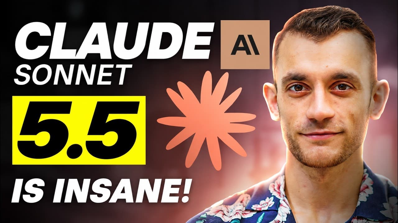 Claude Sonnet 5.5 is INSANE!