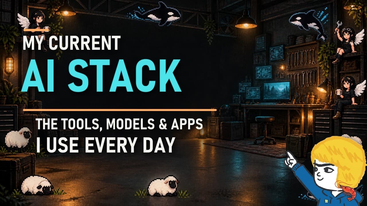 My Current AI Stack: The Tools, Models, & Apps I Use Every Day
