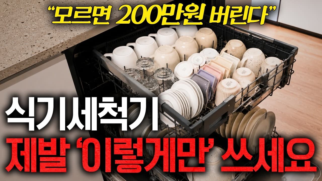 식기세척기 세척 효율 200% 높이는 그릇 배치법 3가지ㅣ지식선발대 EP.3