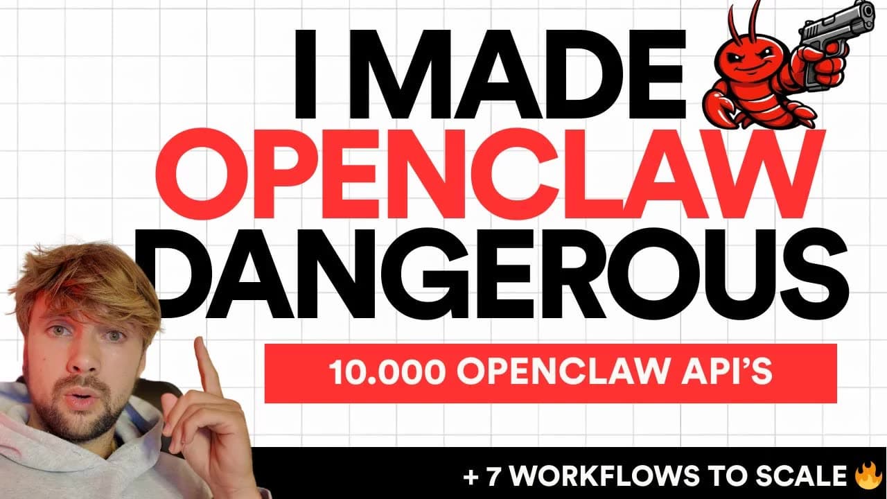 Do This & Make OpenClaw 10,000x More Powerful (+ 7 Scaling Workflows)