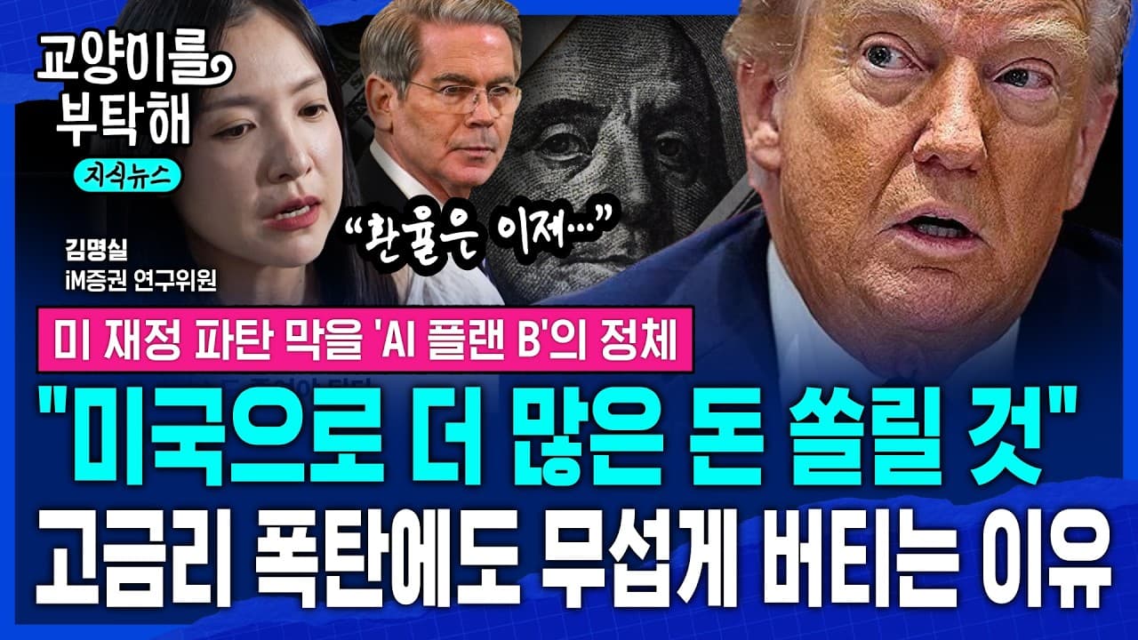 [지식뉴스] "돈은 결국 미국으로 몰립니다" 고금리 폭탄에도 미국 증시만 무섭게 버티는 진짜 이유 (ft.김명실 iM증권 위원) / 교양이를 부탁해