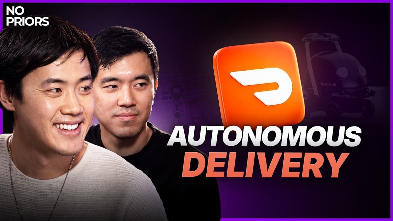 Building an Autonomous Delivery Experience with DoorDash Co-Founders Andy Fang and Stanley Tang